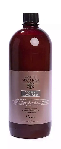 Nook Дисциплинирующий кондиционер для гладкости тонких, непослушны и нормальных волос, Магия Арганы, MAGIC ARGANOIL DISCIPLINЕ CONDITIONER Nook Дисциплинирующий кондиционер для гладкости тонких, непослушны и нормальных волос, Магия Арганы, MAGIC ARGANOIL DISCIPLINЕ CONDITIONER