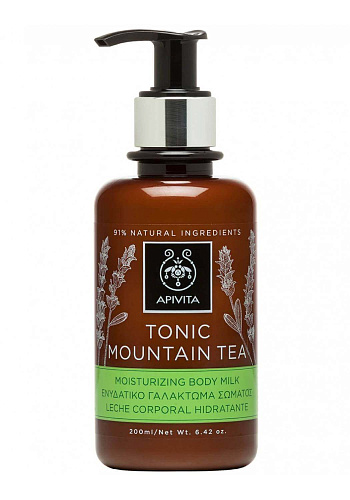 Товар Молочко для тела увлажняющее Тонизирующий горный чай APIVITA Tonic Mountain Tea Moist.Body Milk Товар Молочко для тела увлажняющее Тонизирующий горный чай APIVITA Tonic Mountain Tea Moist.Body Milk