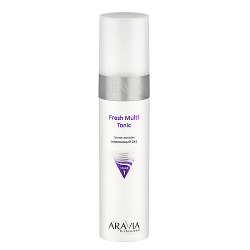 Товар Тоник-лосьон для лица освежающий 2 в 1 Fresh Multi Tonic ARAVIA Professional Тоники, Лосьоны, Термальная вода Товар Тоник-лосьон для лица освежающий 2 в 1 Fresh Multi Tonic ARAVIA Professional Тоники, Лосьоны, Термальная вода