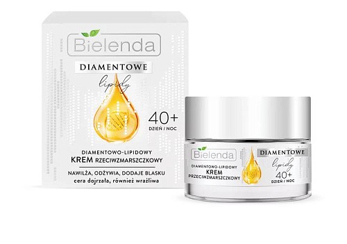 Товар Крем от морщин 40 + Алмазно-липидный BIELENDA DIAMOND LIPIDS дневной и ночной Кремы Товар Крем от морщин 40 + Алмазно-липидный BIELENDA DIAMOND LIPIDS дневной и ночной Кремы