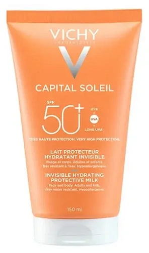 Товар VICHY Capital Soleil Солнцезащитное увлажняющее молочко для лица и тела SPF50 + Кремы Товар VICHY Capital Soleil Солнцезащитное увлажняющее молочко для лица и тела SPF50 + Кремы