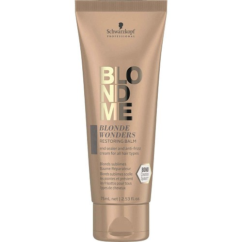 Товар BlondMe Восстанавливающий бальзам для волос блонд BLONDE WONDERS RESTORING BALM Schwarzkopf Бальзам Товар BlondMe Восстанавливающий бальзам для волос блонд BLONDE WONDERS RESTORING BALM Schwarzkopf Бальзам