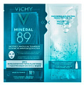 Виши Минерал 89 Маска тканевая для лица увлажняющая из микроводорослей VICHY MINERAL 89