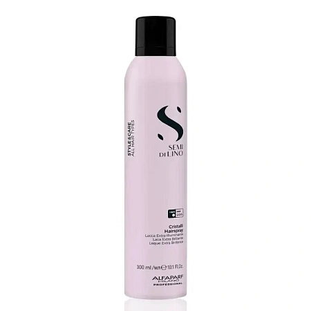 Товар Лак для блеска волос легкой фиксации, Спрей фиксирующий Cristalli Hairspray, Alfaparf Milano, Style Care Товар Лак для блеска волос легкой фиксации, Спрей фиксирующий Cristalli Hairspray, Alfaparf Milano, Style Care