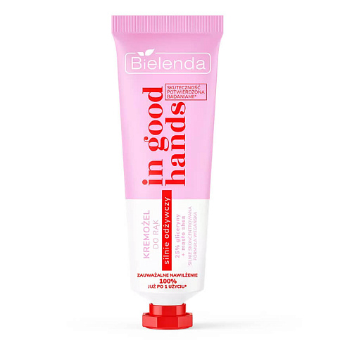 Bielenda IN GOOD HANDS Концентрированный крем-гель для рук сильно питательный 25 % глицерин и масло ши Bielenda IN GOOD HANDS Концентрированный крем-гель для рук сильно питательный 25 % глицерин и масло ши