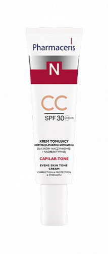 Pharmaceris N СС-крем SPF 30 Тонирующий для куперозной и чувствительной кожи Capilar-Tone