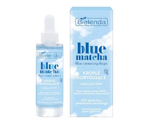 Товар BIELENDA Корректирующая сыворотка в каплях, сужающая поры MATCHA Blue Correcting Drops Сыворотки Товар BIELENDA Корректирующая сыворотка в каплях, сужающая поры MATCHA Blue Correcting Drops Сыворотки