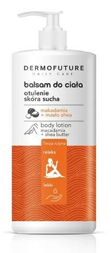 Товар DermoFuture Daily Care Бальзам для тела увлажняющий с макадамией и маслом ши МЯГКИЕ ОБЪЯТИЯ Товар DermoFuture Daily Care Бальзам для тела увлажняющий с макадамией и маслом ши МЯГКИЕ ОБЪЯТИЯ
