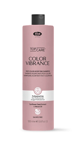 Товар Lisap Top Care Кислотный шампунь после окрашивания волос СOLOR VIBRANCE Post-Color Acidifying Shampoo Шампунь Товар Lisap Top Care Кислотный шампунь после окрашивания волос СOLOR VIBRANCE Post-Color Acidifying Shampoo Шампунь