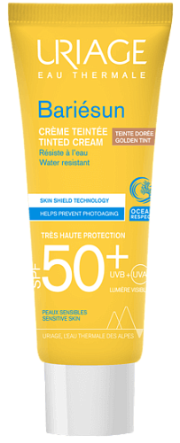 Uriage Bariesun spf 50 UVA и UVB Барьесан Крем тонирующий, тон светлый Урьяж СПФ50 CRÈME TEINTÉE SPF50+ TEINTE CLAIRE Uriage Bariesun spf 50 UVA и UVB Барьесан Крем тонирующий, тон светлый Урьяж СПФ50 CRÈME TEINTÉE SPF50+ TEINTE CLAIRE