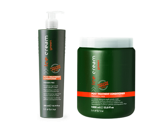 Товар Green Post-Treatment Кондиционер для окрашенных волос с экстрактом подсолнечника и аргановым маслом Inebrya Ice Cream Conditioner Бальзам Товар Green Post-Treatment Кондиционер для окрашенных волос с экстрактом подсолнечника и аргановым маслом Inebrya Ice Cream Conditioner Бальзам