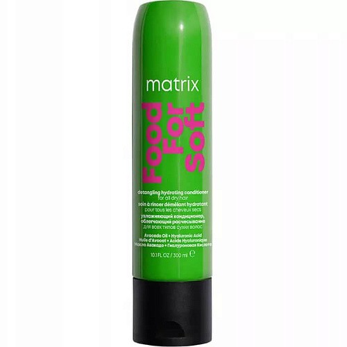 Товар Matrix Увлажняющий кондиционер Food For Soft Detangling Бальзам Товар Matrix Увлажняющий кондиционер Food For Soft Detangling Бальзам