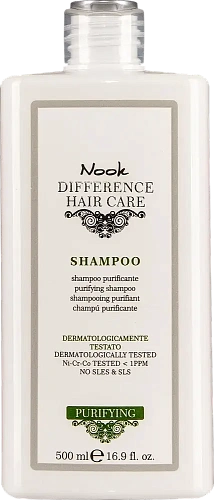 Товар Nook, Шампунь от перхоти с цинкои и оламином очищающий, DIFFERENCE HAIR CARE PURIFYING Shampoo Шампунь Товар Nook, Шампунь от перхоти с цинкои и оламином очищающий, DIFFERENCE HAIR CARE PURIFYING Shampoo Шампунь
