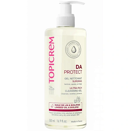 Топикрем АД Гель ультра Риш очищающий Topicrem DA Protect Ultra Rich Cleansing Gel Топикрем АД Гель ультра Риш очищающий Topicrem DA Protect Ultra Rich Cleansing Gel