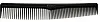 Товар Расческа комбинированная рабочая DEWAL, черная 18 см Аксессуары для волос, Электроинструмент